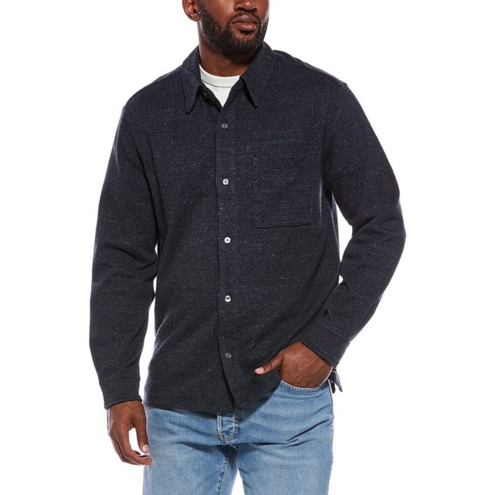 Madewell Mens  The Devoe Shirt, Blue